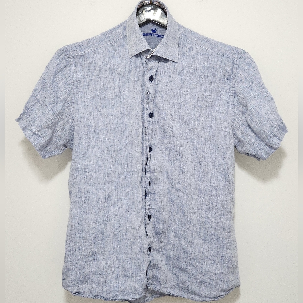 Bertigo Men's Button Down Shirts Size L